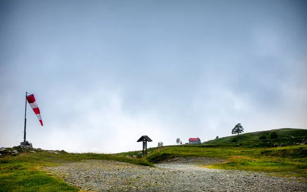 꼭대기에 관제탑 — 스톡 사진