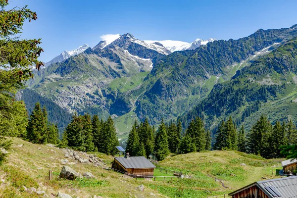 Paisagem Alpes Franceses — Fotografia de Stock