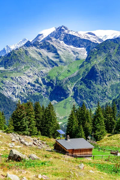 Paisagem Alpes Franceses — Fotografia de Stock