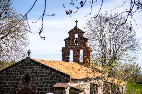 Kirche Auf Dem Weg Zur Kompostela — Stockfoto