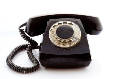 hafif bir arka plan üzerinde telefon