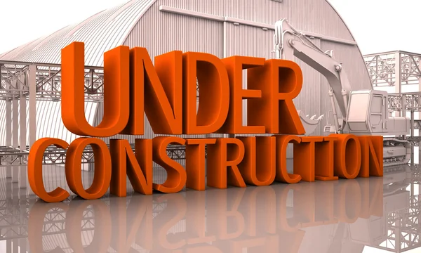 Under construction — Stock Photo, Image