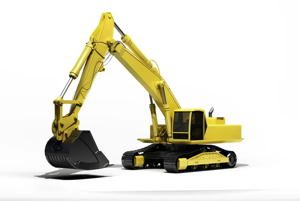 Excavator isolated — Stock Photo, Image