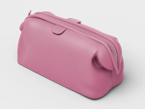 Pochette in pelle rosa — Foto Stock