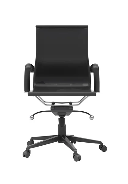 Gray office chair isolated — Stock Photo, Image