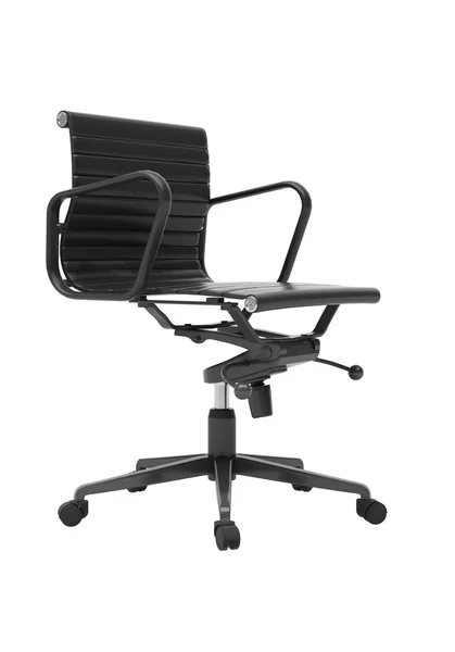 Silla de oficina gris aislada — Foto de Stock