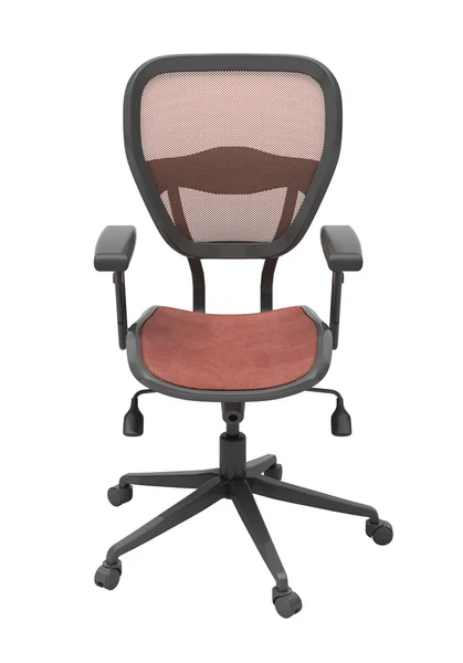 Сучасне офісне крісло ізольовано — стокове фото
