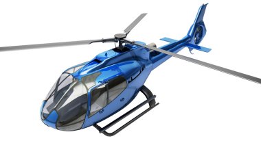 modern helikopter izole
