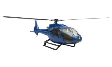 modern helikopter izole