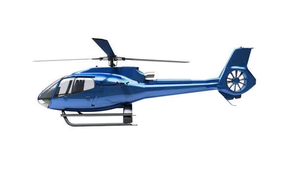 Moderne helikopter geïsoleerd — Stockfoto