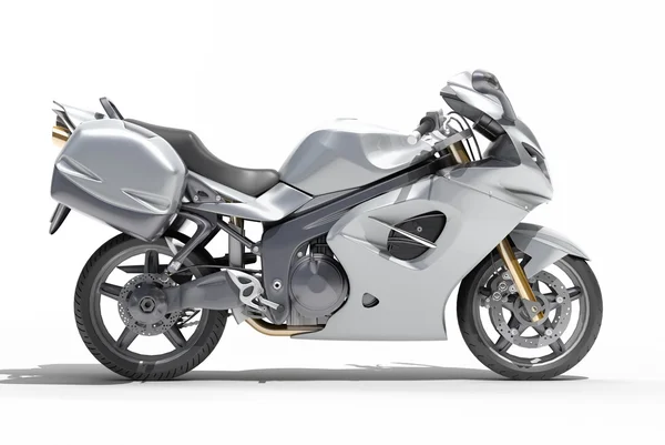 Potente sportbike isolato — Foto Stock