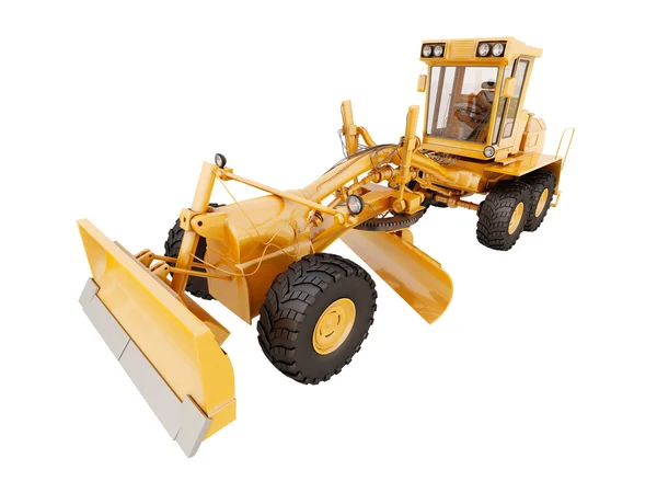 Grader moderno isolato — Foto Stock