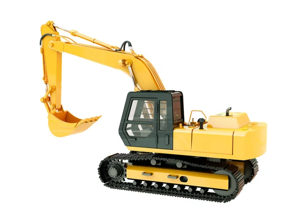 Excavator isolated — Stock Photo, Image