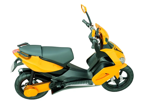 Moderne scooter geïsoleerd — Stockfoto