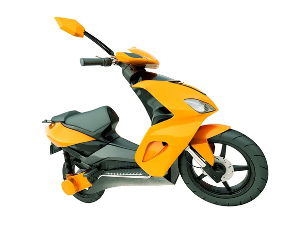 Moderne scooter geïsoleerd — Stockfoto