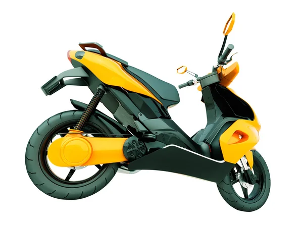 Moderne scooter geïsoleerd — Stockfoto