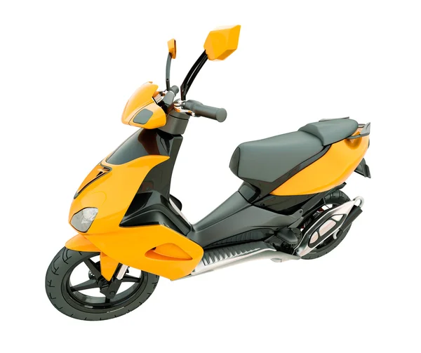 Moderne scooter geïsoleerd — Stockfoto