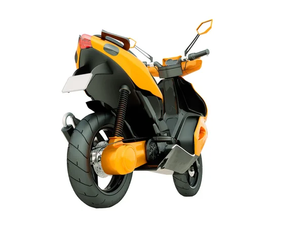 Moderne scooter geïsoleerd — Stockfoto