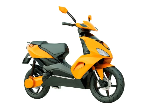 Moderne scooter geïsoleerd — Stockfoto