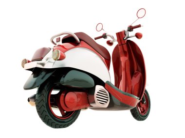 izole klasik scooter