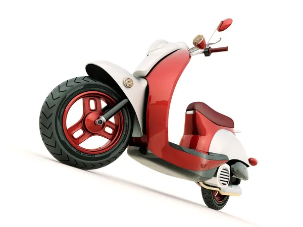Классический скутер — стоковое фото