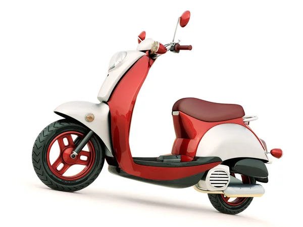Klassieke scooter — Stockfoto