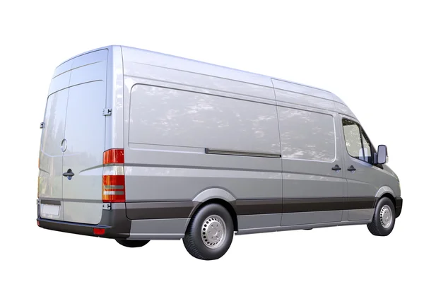 Commercial van — Stock Photo, Image