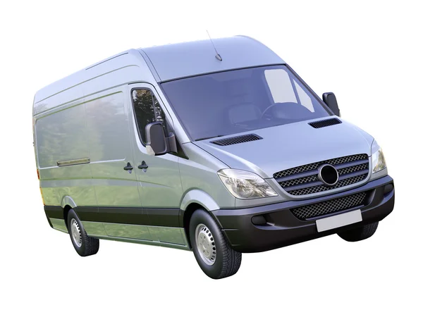 Commercial van — Stock Photo, Image