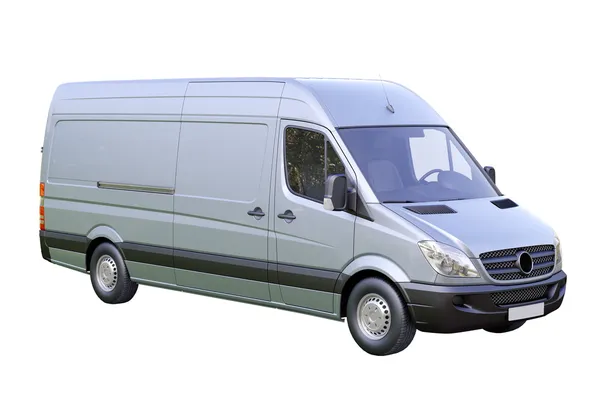 Commercial van — Stock Photo, Image