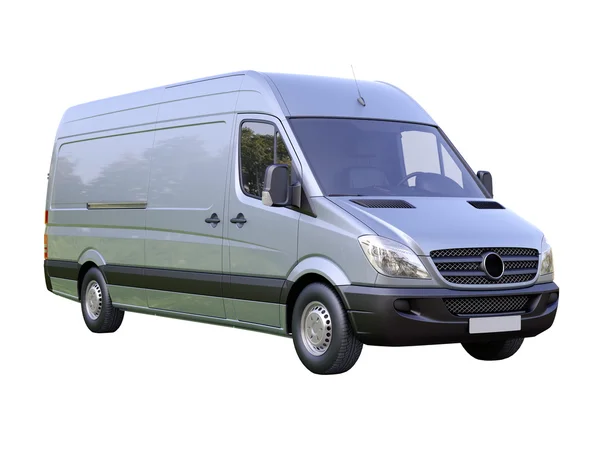 Commercial van — Stock Photo, Image