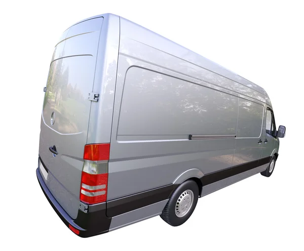 Commercial van — Stock Photo, Image