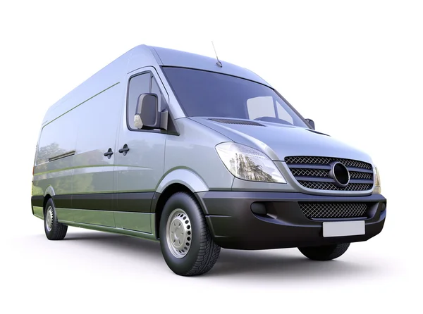 Commercial van — Stock Photo, Image