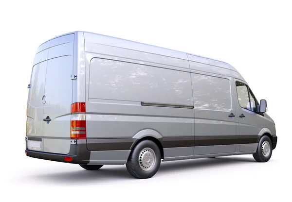 Commercial van — Stock Photo, Image