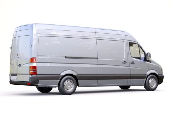 Commercial van — Stock Photo, Image