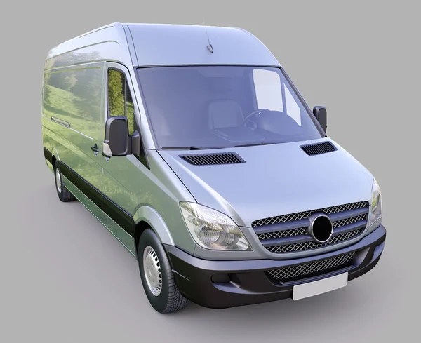 Commercial van — Stock Photo, Image