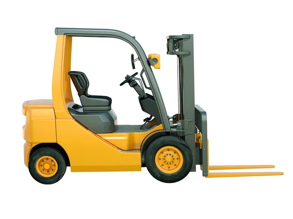 Forklift truck isolated — Stock Photo, Image