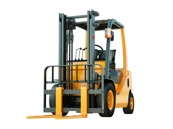 Forklift truck isolated Stock Image
