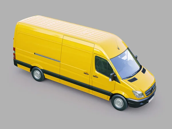 Commercial van — Stock Photo, Image