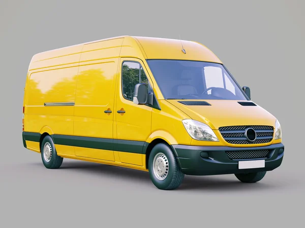 Commercial van — Stock Photo, Image