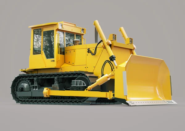 Heavy crawler bulldozer — Stock Photo, Image