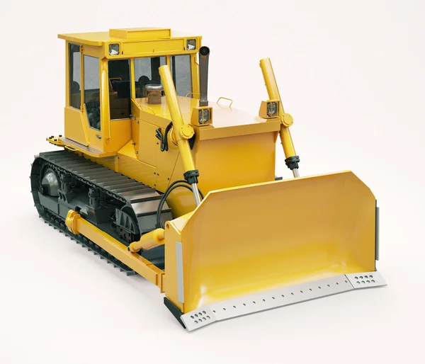 Heavy crawler bulldozer — Stock Photo, Image