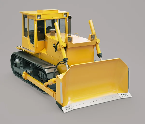 Heavy crawler bulldozer — Stock Photo, Image