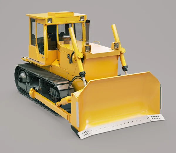 Heavy crawler bulldozer — Stock Photo, Image