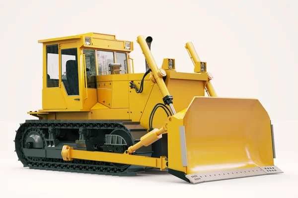 Heavy crawler bulldozer — Stock Photo, Image