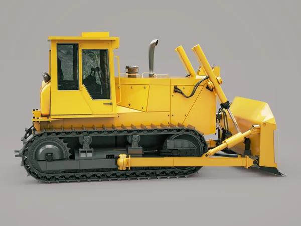 Heavy crawler bulldozer — Stock Photo, Image