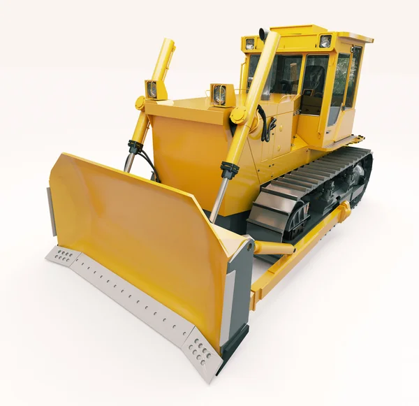 Heavy crawler bulldozer — Stock Photo, Image