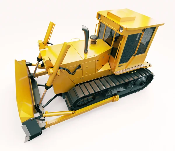 Zware crawler bulldozer — Stockfoto