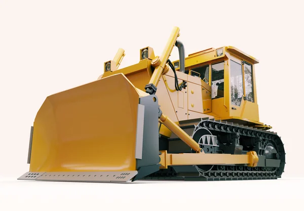 Heavy crawler bulldozer — Stock Photo, Image