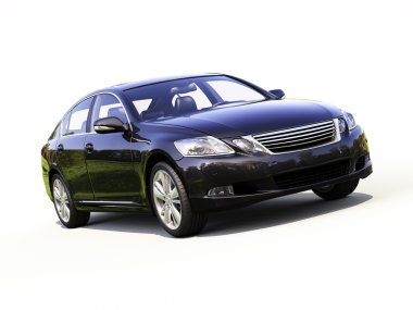 hafif bir arka plan üzerinde modern araç