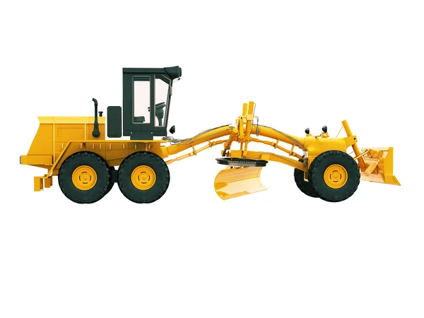 Modern grader isolated — Stock Photo, Image